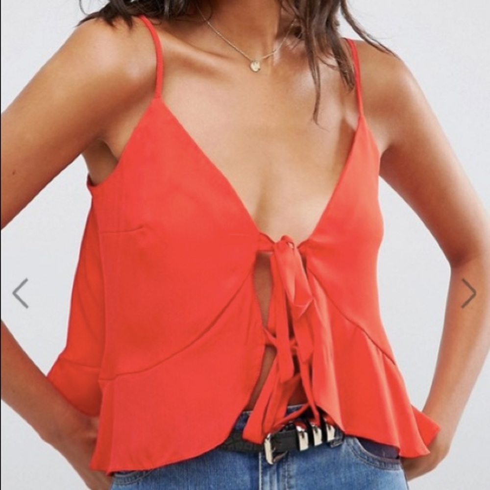 ASOS Cami with Tie Front Detail
